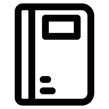 Günlük yazmak için kullanılan bantlı defter