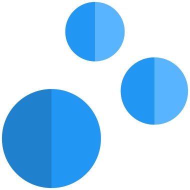 Çamaşır makinesinin baloncukları.