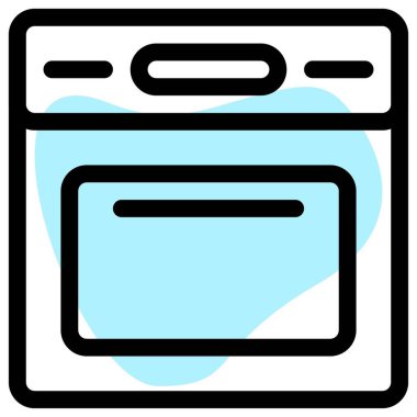 Restoranda ızgara yapmak ve pişirmek için gazlı fırın.