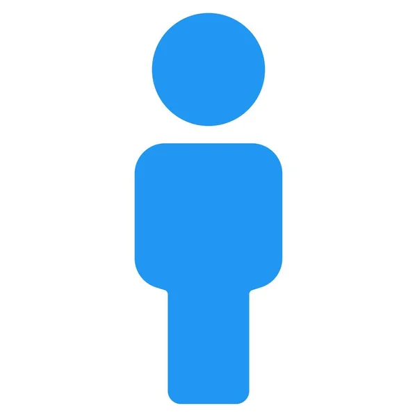 Stickman Logotype Pankartlı Erkek Tuvalet Tabelası — Stok Vektör