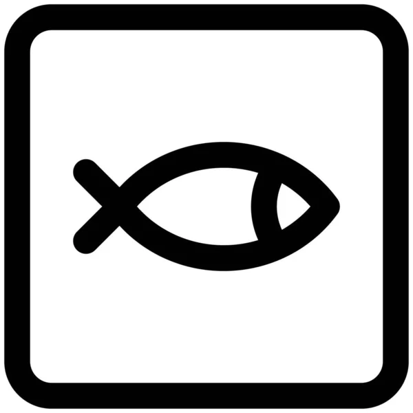 Λογότυπος Ψαριών Για Ένα Σημείο Αλιείας Κοντά Στη Λίμνη — Διανυσματικό Αρχείο