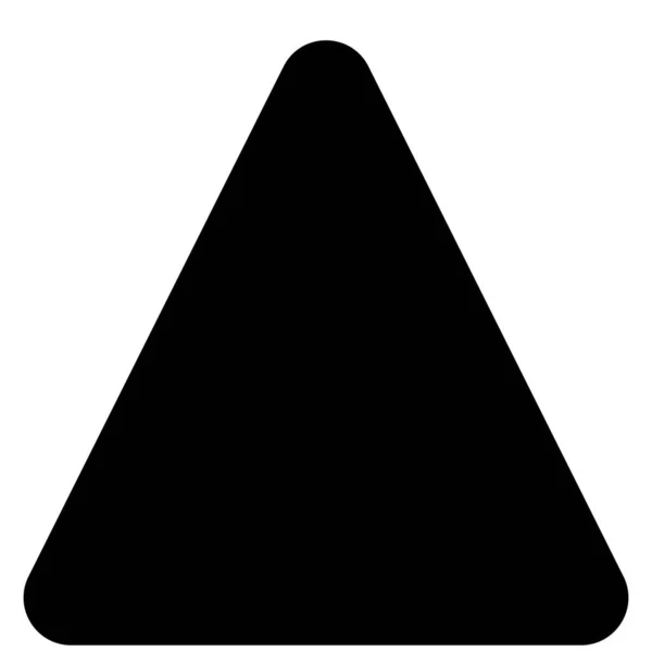 Символ Треугольника Одежды Белого Цвета — стоковый вектор