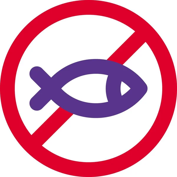 Δεν Υπάρχουν Οδηγίες Αλιείας Γύρω Από Ξενοδοχείο Lake Sign Post — Διανυσματικό Αρχείο