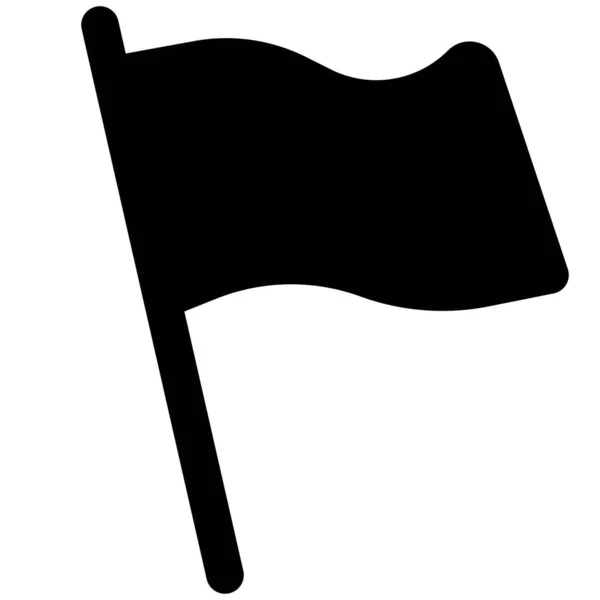 Флаг Взмахнул После Победы Спортивной Игре — стоковый вектор