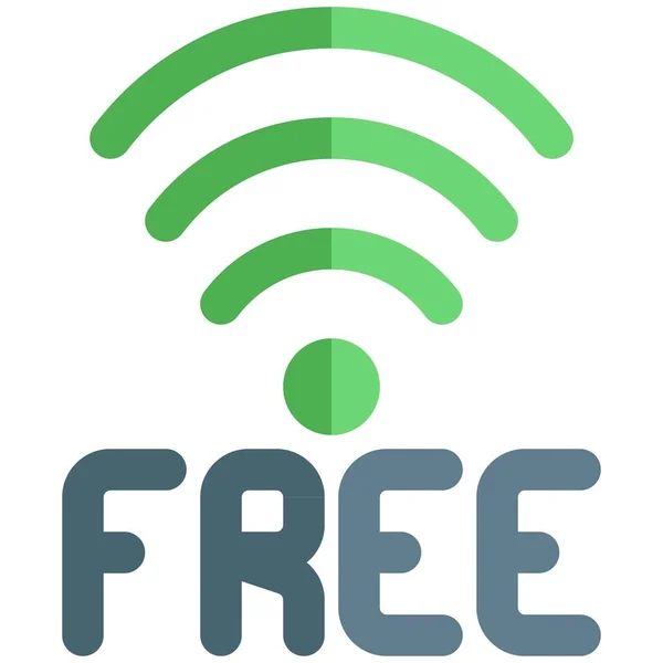 餐馆和俱乐部提供免费的Wifi — 图库矢量图片
