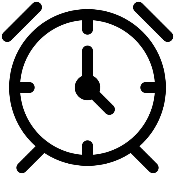 Reloj Despertador Para Ser Notificado Por Mañana Temprano — Vector de stock