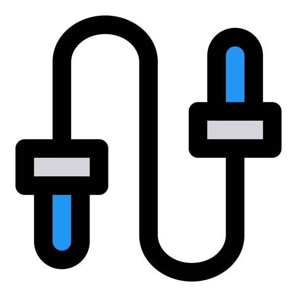 Jumping Ropes Anaerobic Workout Fitness Stock Vector Image by