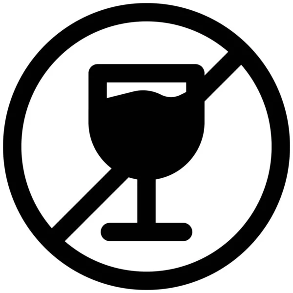 Alkohol Zabroniony Wieku Poniżej Lat — Wektor stockowy