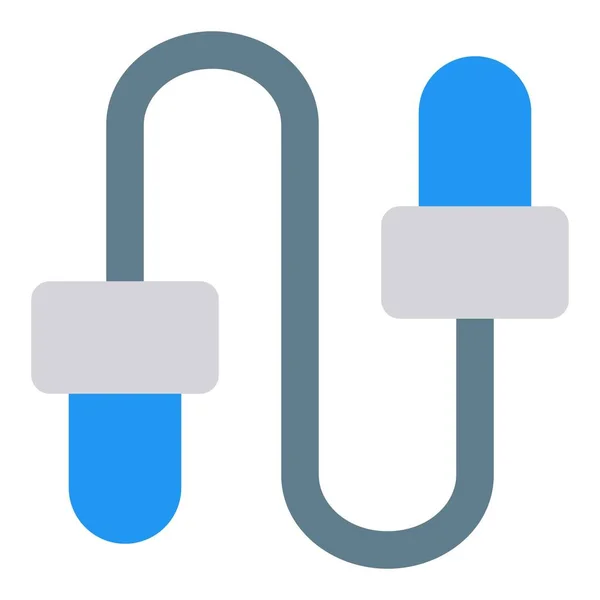 Jumping Ropes Anaerobic Workout Fitness Stock Vector Image by