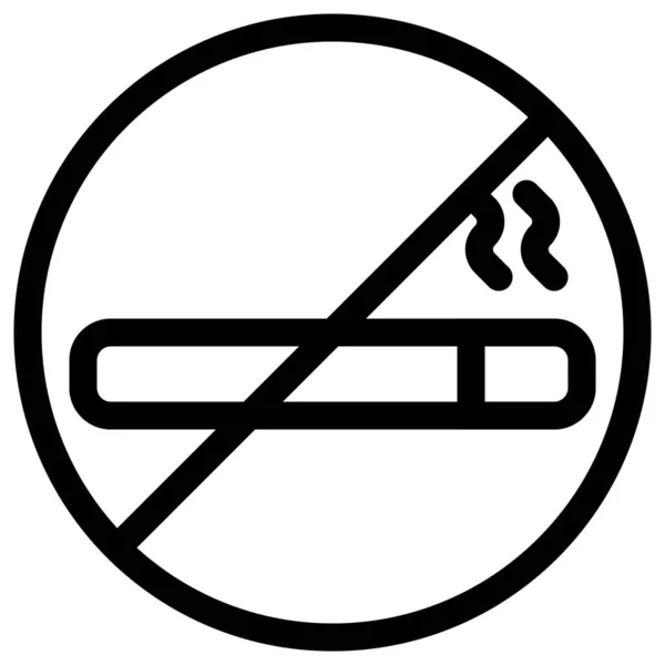 Smoking Zone Family Restaurant — Stock Vector