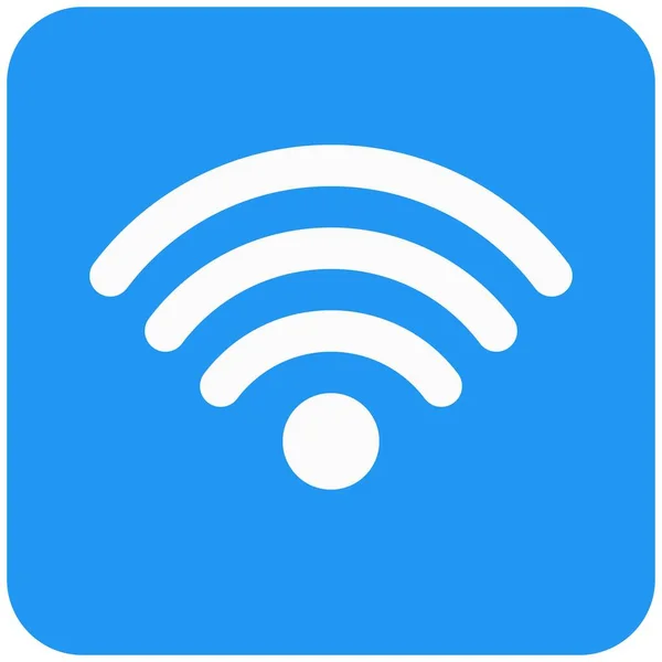 Wifi Σήμα Για Σιδηροδρομικό Σταθμό Και Δημόσια Χρήση — Διανυσματικό Αρχείο