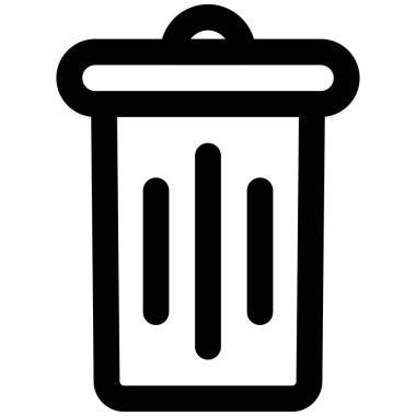 Restoran için çöp tenekesi.