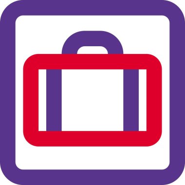 Havaalanı ve tren istasyonunda tarama için bagaj tabelası