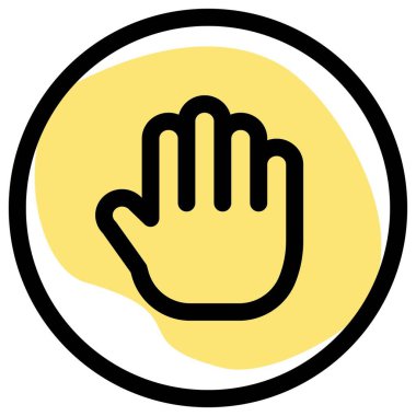 Gelen trafik engeli için trafik işaretini durdur