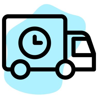 Yemek vagonu erzak için bekliyor.