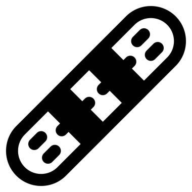 Soğuk ülkelerde kış sporları için snowboard