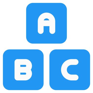 Anaokulunda kullanılan alfabe blokları