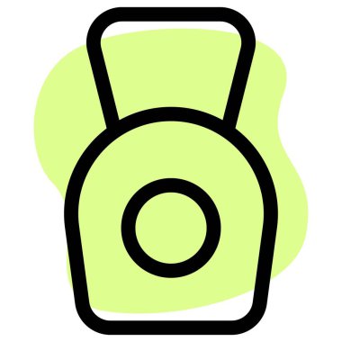 Güç çekirdeği çalışması için çaydanlık çanı ağırlık egzersizi