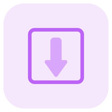 Ters konumda bulunan yerler için aşağı yönlü