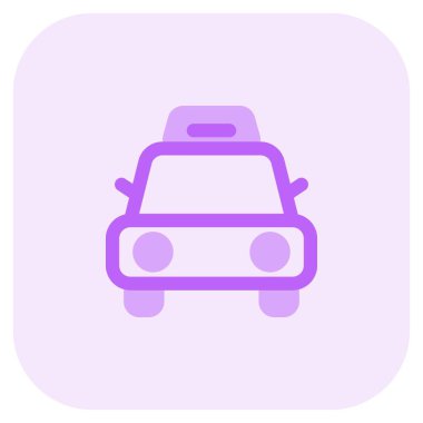 Otel odasında kalan turist için taksi servisi.