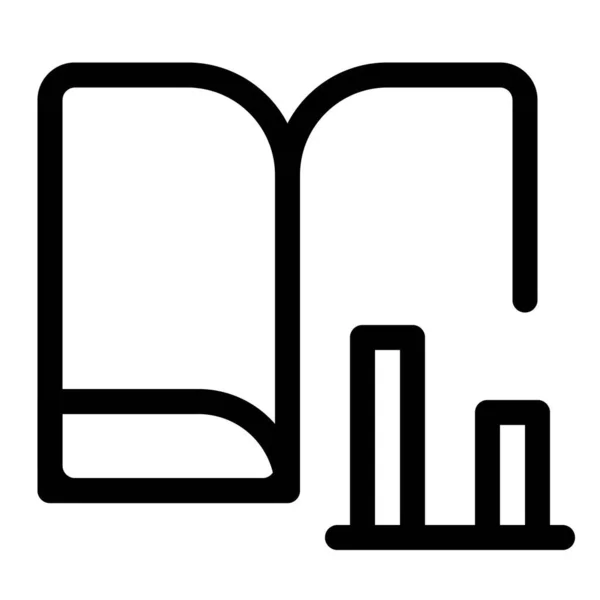 Kereskedelmi Számviteli Grafikai Könyvek — Stock Vector