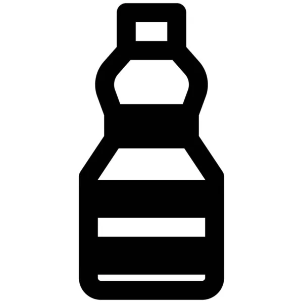 Μαγειρική Πετρελαίου Ένα Μπουκάλι Κατοικίδιο Ζώο Διαφορετικά Στοιχεία Sauthe — Διανυσματικό Αρχείο