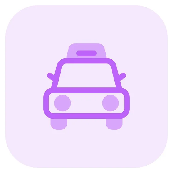 Taxi Szolgáltatás Szállodai Szobában Tartózkodó Turisták Számára — Stock Vector