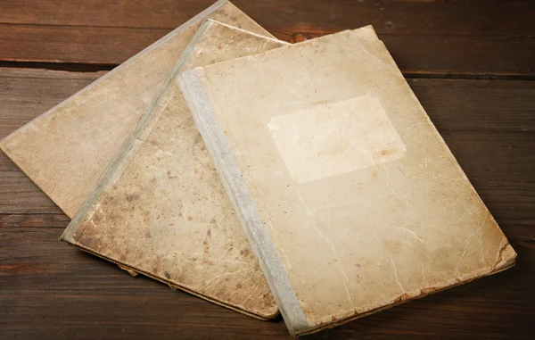 Retro ett Stilleben med gammal handstil-böcker — Stockfoto