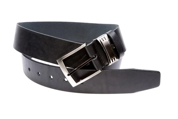 Man's fashion belt isolated on a white background — Stock Photo, Image