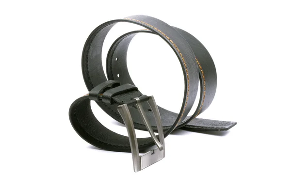 Ceinture de mode homme isolée sur fond blanc — Photo