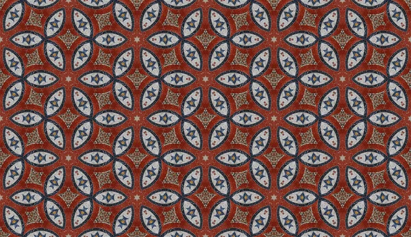 Repeating flyleaf pattern — Stock Photo, Image