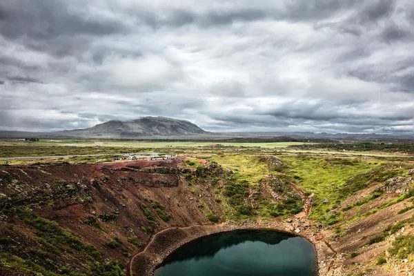 Canyon i Island — Stockfoto