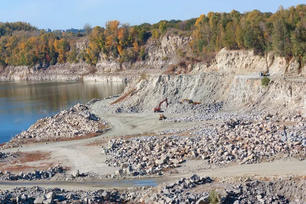 Granitsteinbruch — Stockfoto