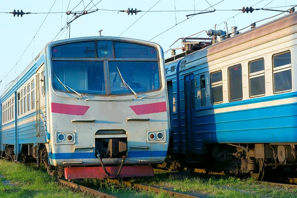 Electric train — Stock Photo, Image