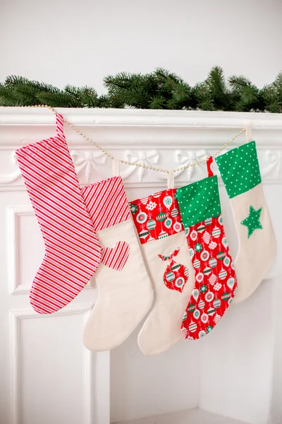 Рождественские носки Лицензионные Стоковые Фото