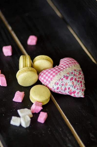 Valentine s Day cookie-k — Stock Fotó