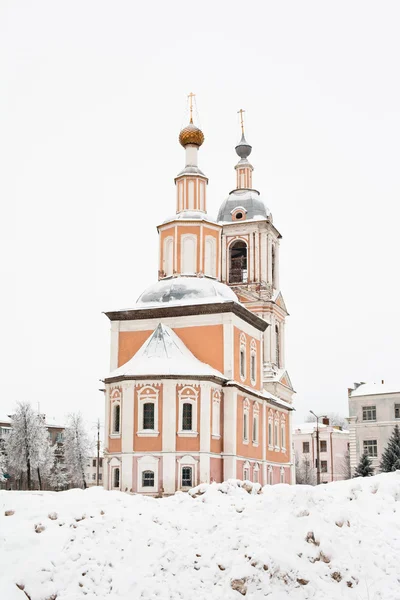 Winterkirche — Stockfoto