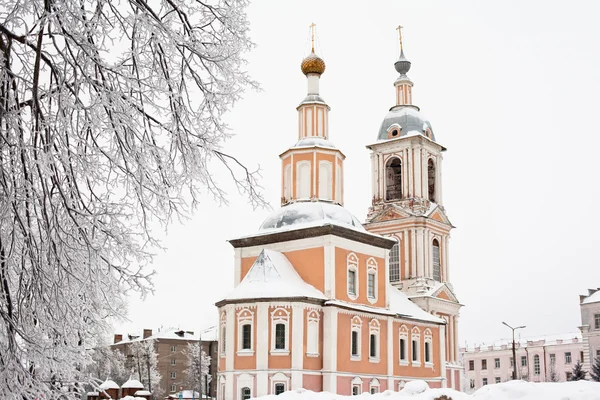 Iglesia de invierno — Foto de Stock