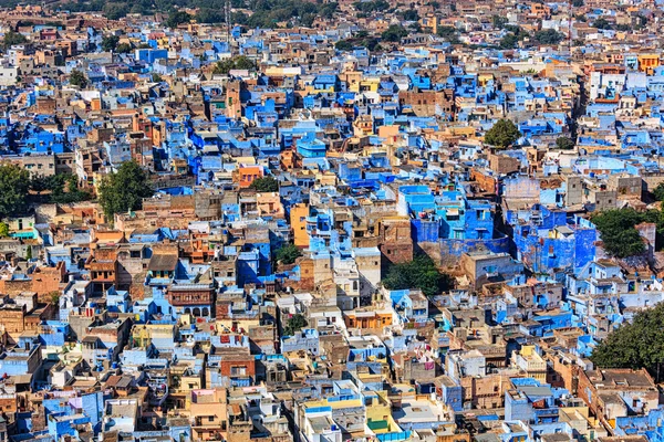 Jodhpur la ciudad Azul, Rajastán, India — Foto de Stock