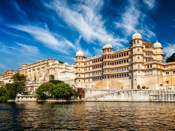 城市宫殿，Udaipus，拉贾斯坦邦 — 图库照片