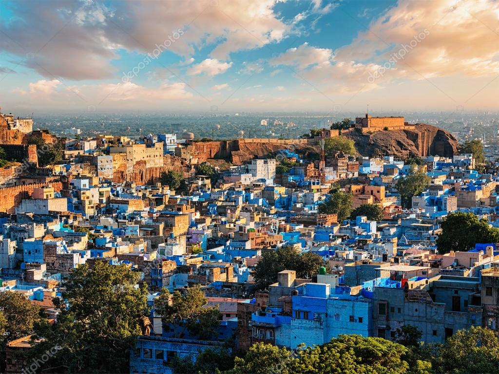 Jodhpur Blue City, India Stock Photo by ©DmitryRukhlenko 107136470