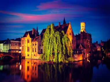Bruges ünlü görünümü, Belçika