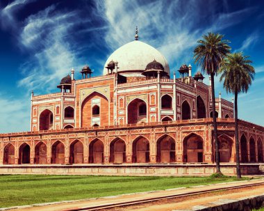 Humayuns Mezarı. Delhi, Hindistan