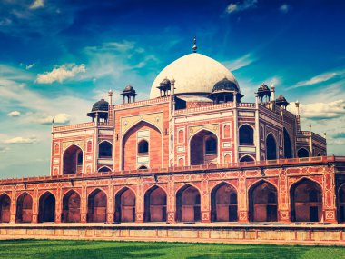 Humayuns Mezarı. Delhi, Hindistan