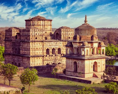 Orchha, Hindistan'ın Kraliyet mezar