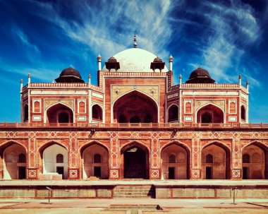 Humayuns Mezarı. Delhi, Hindistan
