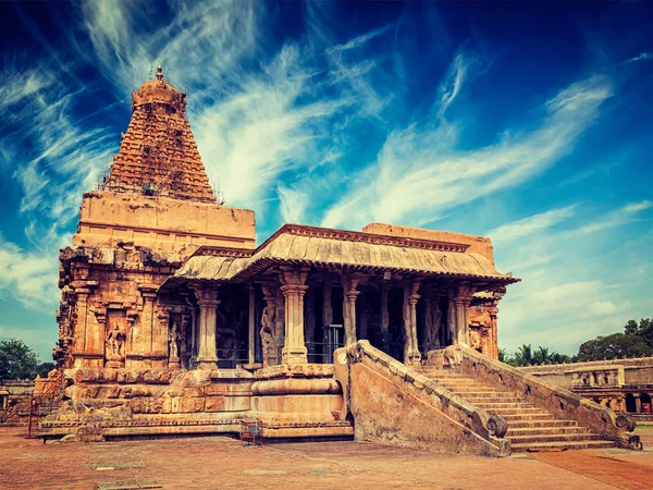 Brihadishwara Tapınağı, Tanjore — Stok fotoğraf