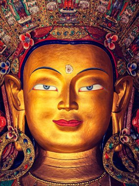 Maitreya Buddha Thiksey Gompa 'da