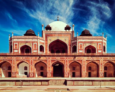 Humayuns Mezarı. Delhi, Hindistan