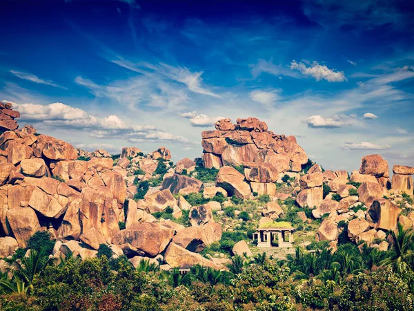 Ruínas em Hampi — Fotografia de Stock